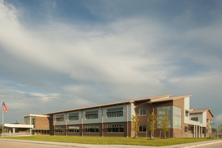 sustainably designed high school